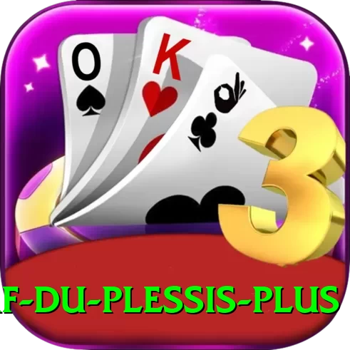 faf du plessis Plus Casino App - 2